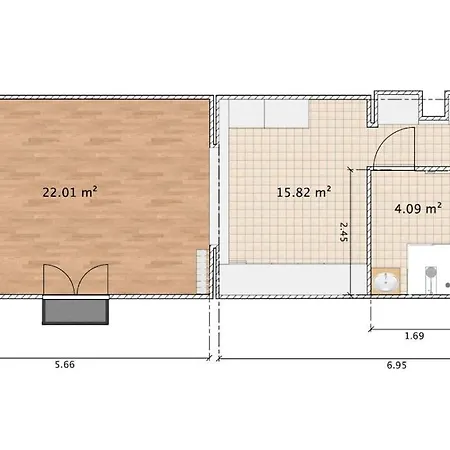 Appartement Midtown Gleaming